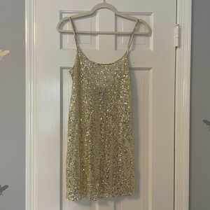 INTIMATELY BY FREE PEOPLE sequin slip dress